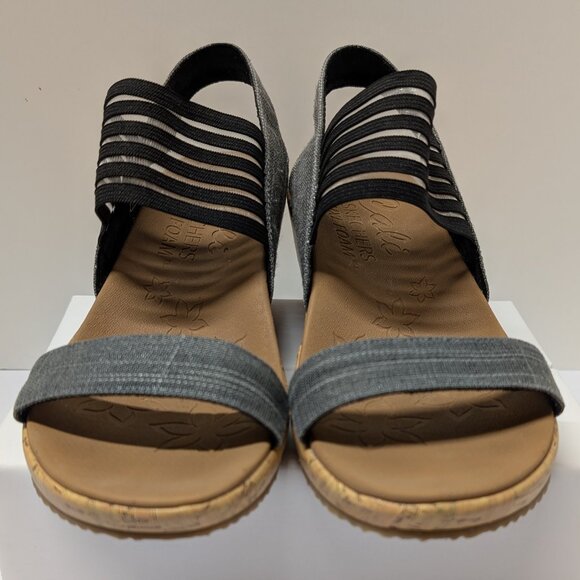 Skechers® Cali Beverlee Smitten Kitten Wedge Sandals - Size 8.5 - Picture 8 of 16